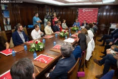 Sesión constitutiva de la Cámara de Comercio de Soria 2022. María Ferrer