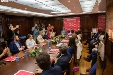 Sesión constitutiva de la Cámara de Comercio de Soria 2022. María Ferrer