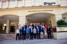 Sesión constitutiva de la Cámara de Comercio de Soria 2022. María Ferrer