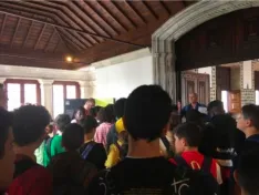 Estudiantes del CRA Tierras de Berlanga en su experiencia Erasmus
