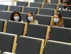 Una imagen del acto celebrado por la Gerencia de Salud de Soria este miércoles. /SN