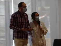 Una imagen del acto celebrado por la Gerencia de Salud de Soria este miércoles. /SN