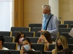 Una imagen del acto celebrado por la Gerencia de Salud de Soria este miércoles. /SN
