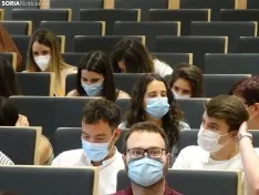 Una imagen del acto celebrado por la Gerencia de Salud de Soria este miércoles. /SN