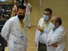 Una imagen del acto celebrado por la Gerencia de Salud de Soria este miércoles. /SN