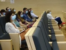 Una imagen del acto celebrado por la Gerencia de Salud de Soria este miércoles. /SN