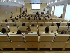 Una imagen del acto celebrado por la Gerencia de Salud de Soria este miércoles. /SN