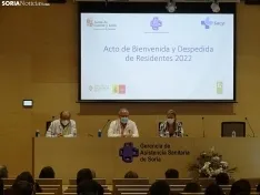 Una imagen del acto celebrado por la Gerencia de Salud de Soria este miércoles. /SN