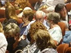 Una imagen de la gala de Asovica-Fadess hoy en La Audiencia. /SN