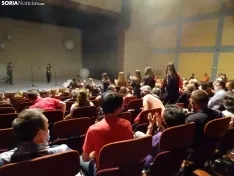 Una imagen de la gala de Asovica-Fadess hoy en La Audiencia. /SN