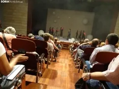 Una imagen de la gala de Asovica-Fadess hoy en La Audiencia. /SN
