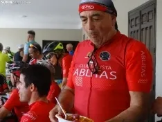 Una imagen del almuerzo hoy en Ágreda. /SN