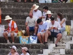 Una de las imágenes de esta tarde en la plaza de toros soriana. /SN