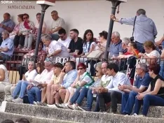 Una de las imágenes de esta tarde en la plaza de toros soriana. /SN