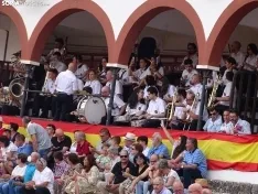 Una de las imágenes de esta tarde en la plaza de toros soriana. /SN