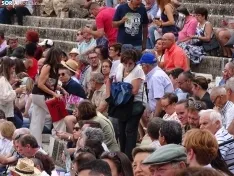 Una de las imágenes de esta tarde en la plaza de toros soriana. /SN
