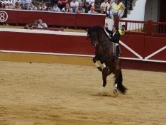 Una de las imágenes de esta tarde en la plaza de toros soriana. /SN