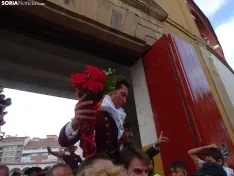 Una de las imágenes de esta tarde en la plaza de toros soriana. /SN