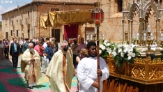 Fotos: el Corpus Christi m&aacute;s resplandeciente regresa a El Burgo de Osma