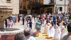 Fotos: el Corpus Christi m&aacute;s resplandeciente regresa a El Burgo de Osma
