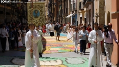Fotos: el Corpus Christi m&aacute;s resplandeciente regresa a El Burgo de Osma