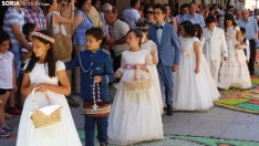 Fotos: el Corpus Christi m&aacute;s resplandeciente regresa a El Burgo de Osma