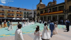 Fotos: el Corpus Christi m&aacute;s resplandeciente regresa a El Burgo de Osma