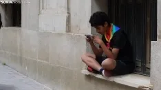Mañana del orgullo LGTB en Soria. /SN