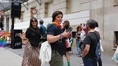 Mañana del orgullo LGTB en Soria. /SN