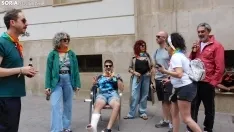 Mañana del orgullo LGTB en Soria. /SN