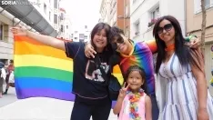 Mañana del orgullo LGTB en Soria. /SN
