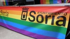 Mañana del orgullo LGTB en Soria. /SN