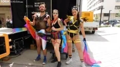 Mañana del orgullo LGTB en Soria. /SN