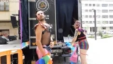 Mañana del orgullo LGTB en Soria. /SN