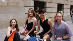 Mañana del orgullo LGTB en Soria. /SN