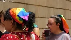 Mañana del orgullo LGTB en Soria. /SN