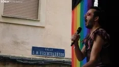 Mañana del orgullo LGTB en Soria. /SN