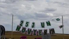 Movilización en Noviercas contra la macrogranja