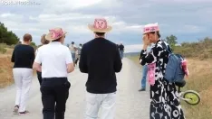 Movilización en Noviercas contra la macrogranja. /SN