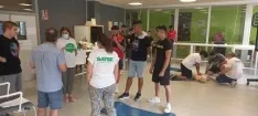 Foto 3 - SATSE Soria forma en primeros auxilios a los alumnos del CIFP Pico Frentes 
