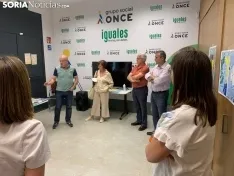 Foto 17 - Fotos: decenas de sorianos se ponen en la piel de personas ciegas a trav&eacute;s de la ONCE