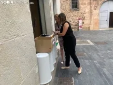 Foto 25 - Fotos: decenas de sorianos se ponen en la piel de personas ciegas a trav&eacute;s de la ONCE
