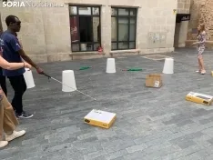 Foto 5 - Fotos: decenas de sorianos se ponen en la piel de personas ciegas a trav&eacute;s de la ONCE