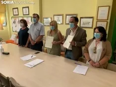 Foto 3 - El CEE Santa Isabel anuncia dos nuevos m&oacute;dulos en la firma del convenio con Diputaci&oacute;n