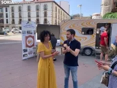 Foto 6 - La caravana del futuro ya rueda por el centro de Soria