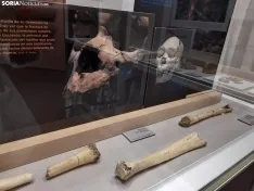 Exposición 'Del bifaz a la palabra. De Atapuerca a Valpuesta', en Soria.