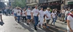 La comitiva oficial ya se dirige a Valonsadero.