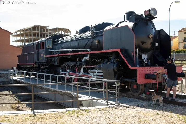 Homenaje al tren en Arcos