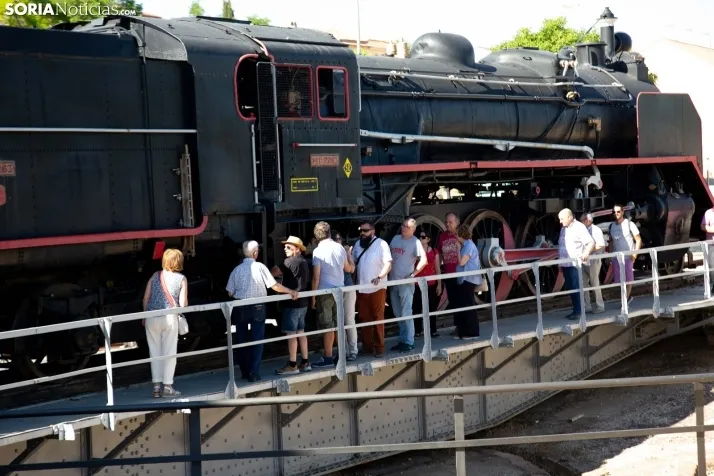 Homenaje al tren en Arcos