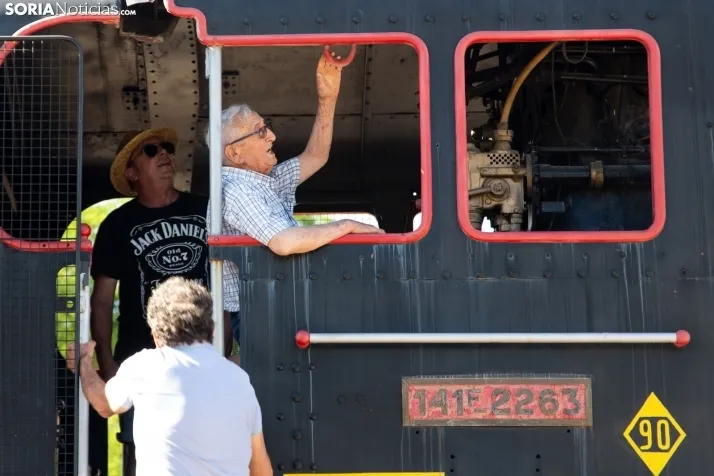 Homenaje al tren en Arcos